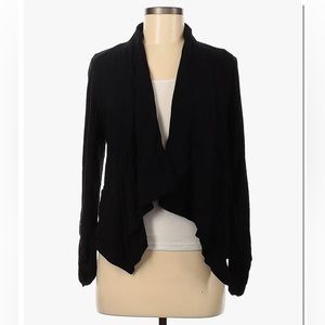 Dolan Left Coast Anthropologie Draped Black Cardigan
